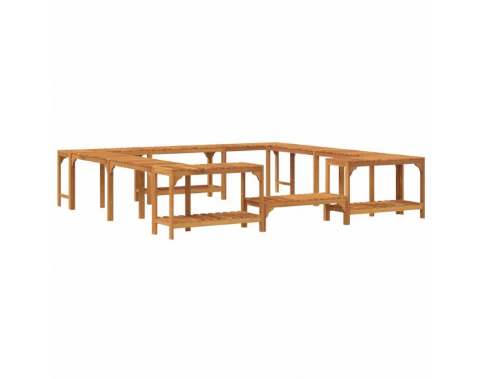 Sonata H Около хидромасажна вана Кафяв 250 x 250 cm