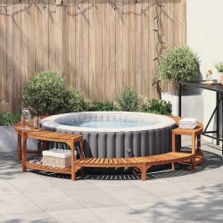 Sonata H Околоид за гореща вана Кафяв Ø275 см - Piscine și spa