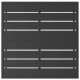 Sonata Mobilier pentru Exterior Metal Negru 70 x 70 x 32 cm