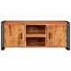 Sonata H ТВ шкаф Кафяво 120 x 30 x 50 cm Акациево дърво масив