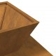Sonata H Огнище 50 x 50 x 40 см от корозионна стомана
