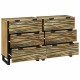 Sonata Set de bufet 2 buc. natural 120 x 33 x 75 cm