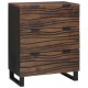 Sonata H Скейдбордове 2 pcs Кафяво 60 x 33.5 x 75 см мангово дърво масив