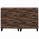 Sonata H Скейдбордове 2 pcs Кафяво 60 x 33.5 x 75 см мангово дърво масив