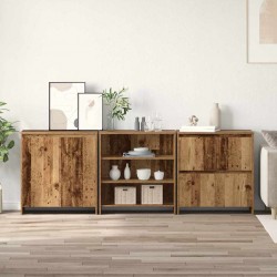 Sonata H Скейдбордове 3 pcs Старо дърво 70 x 41 x 75 см Инженерно дърво - Corpuri, vitrine, biblioteci modulare