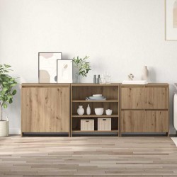 Sonata H Скейдбордове 3 pcs дъб артизан 70 x 41 x 75 см Инженерно дърво - Corpuri, vitrine, biblioteci modulare