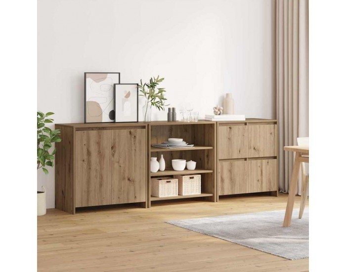 Sonata H Скейдбордове 3 pcs дъб артизан 70 x 41 x 75 см Инженерно дърво