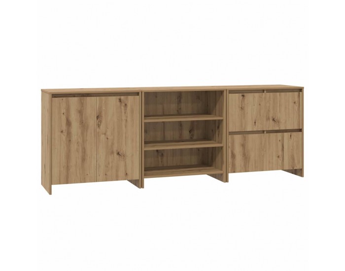 Sonata H Скейдбордове 3 pcs дъб артизан 70 x 41 x 75 см Инженерно дърво