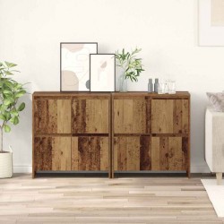 Sonata H Скейдбордове 2 pcs Старо дърво 70 x 41 x 75 см Инженерно дърво - Corpuri, vitrine, biblioteci modulare
