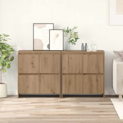 Sonata H Скейдбордове 2 pcs дъб артизан 70 x 41 x 75 см Инженерно дърво - Corpuri, vitrine, biblioteci modulare