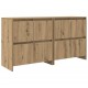 Sonata H Скейдбордове 2 pcs дъб артизан 70 x 41 x 75 см Инженерно дърво