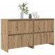 Sonata H Скейдбордове 2 pcs дъб артизан 70 x 41 x 75 см Инженерно дърво