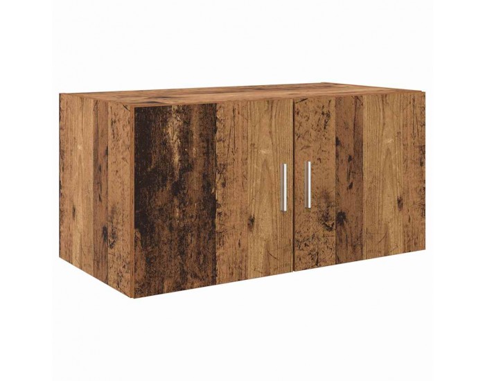 Sonata H Шкаф за съхранение Старо дърво 80 x 42.5 x 225 см