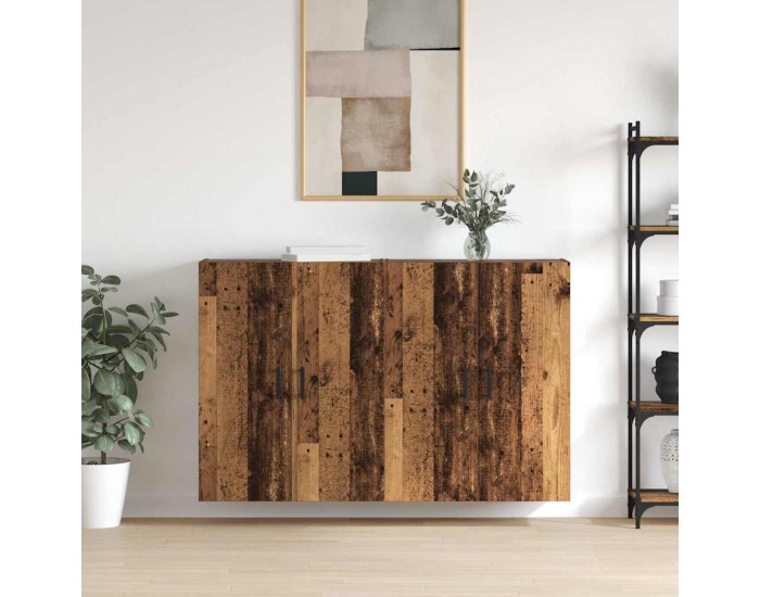 Sonata H Стенни шкафове 2 pcs Старо дърво 69.5 x 34 x 90 см