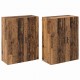 Sonata H Стенни шкафове 2 pcs Старо дърво 69.5 x 34 x 90 см