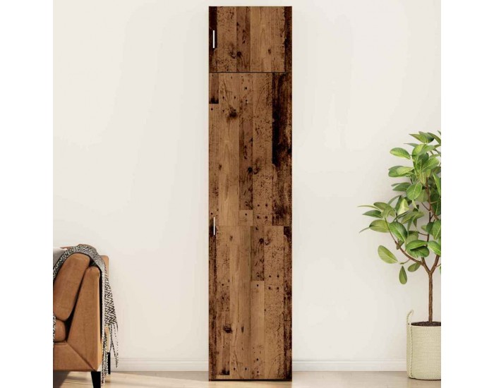 Sonata H Шкаф за съхранение старо дърво 50 x 41 x 225 см Инженерно дърво