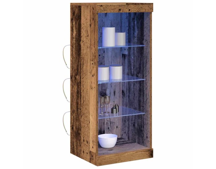 Sonata Bufet LED Lemn vechi 41 x 37 x 100 cm Lemn prelucrat