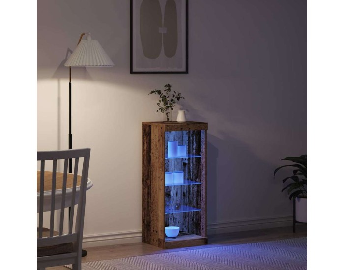 Sonata Bufet LED Lemn vechi 41 x 37 x 100 cm Lemn prelucrat