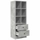 Sonata Bufet cu sertar Gri din beton 45,5 x 34 x 127 cm
