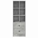 Sonata Bufet cu sertar Gri din beton 45,5 x 34 x 127 cm