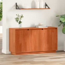 Sonata H Служебен шкаф Кафяво 111 x 34 x 60 см Масивна борова дървесина - Corpuri, vitrine, biblioteci modulare