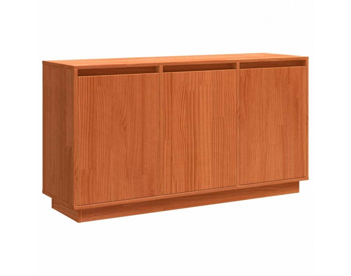 Sonata H Служебен шкаф Кафяво 111 x 34 x 60 см Масивна борова дървесина