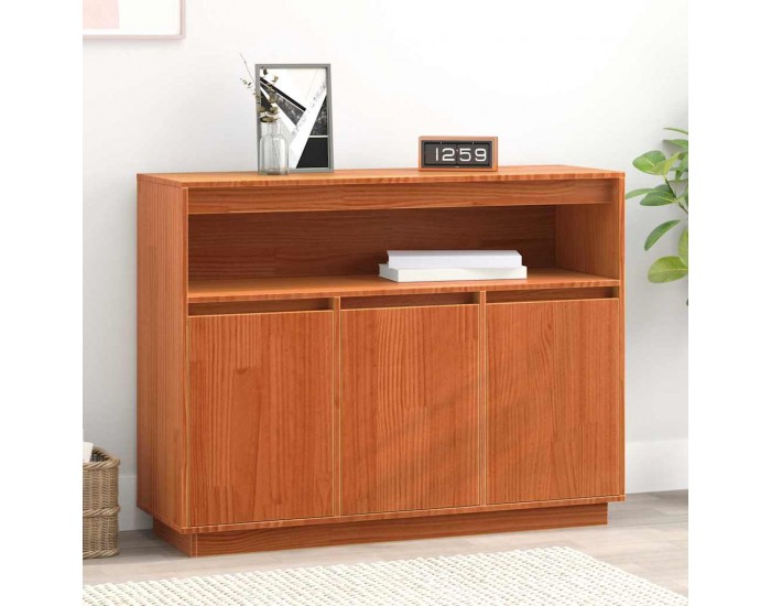 Sonata H Служебен шкаф Кафяво 104.5 x 34 x 80 см