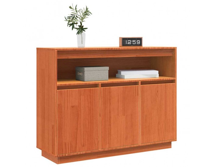 Sonata H Служебен шкаф Кафяво 104.5 x 34 x 80 см