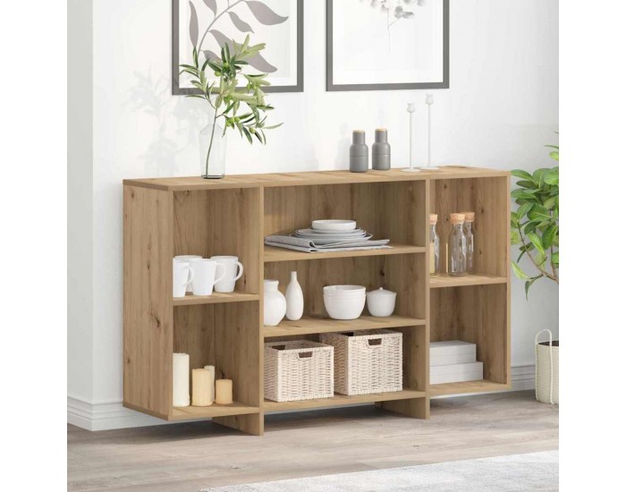Sonata H Служебен шкаф дъб артизан 120 x 30 x 75 см Инженерно дърво