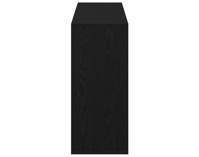 Sonata Bufet Stejar Negru 120 x 30 x 75 cm Lemn prelucrat
