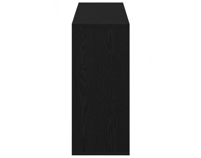 Sonata H Служебен шкаф Черен дъб 120 x 30 x 75 см Инженерно дърво