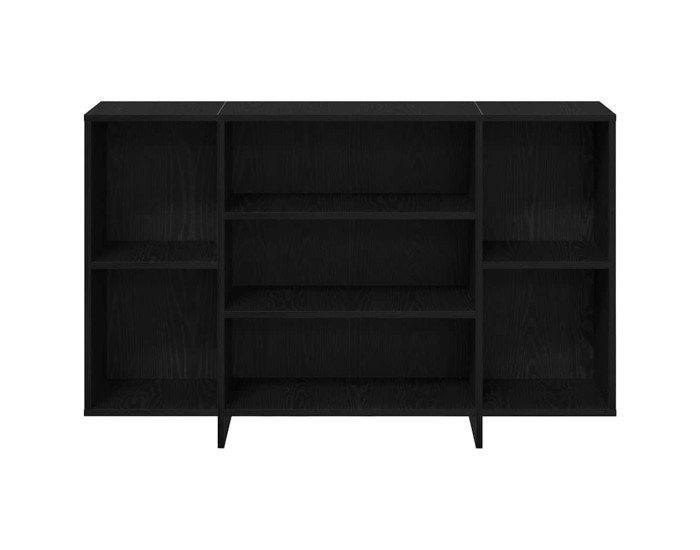 Sonata Bufet Stejar Negru 120 x 30 x 75 cm Lemn prelucrat