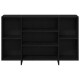 Sonata Bufet Stejar Negru 120 x 30 x 75 cm Lemn prelucrat