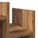 Sonata H Страничен шкаф Старо дърво 60 x 26 x 60 см Инженерно дърво