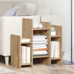 Sonata H Страничен шкаф дъб артизан 60 x 26 x 60 см Инженерно дърво - Corpuri, vitrine, biblioteci modulare