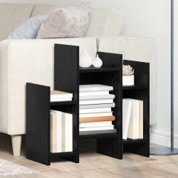 Sonata H Страничен шкаф Черен дъб 60 x 26 x 60 см Инженерно дърво - Corpuri, vitrine, biblioteci modulare
