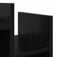 Sonata H Страничен шкаф Черен дъб 60 x 26 x 60 см Инженерно дърво