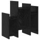 Sonata Dulap lateral Stejar Negru 60 x 26 x 60 cm Lemn prelucrat