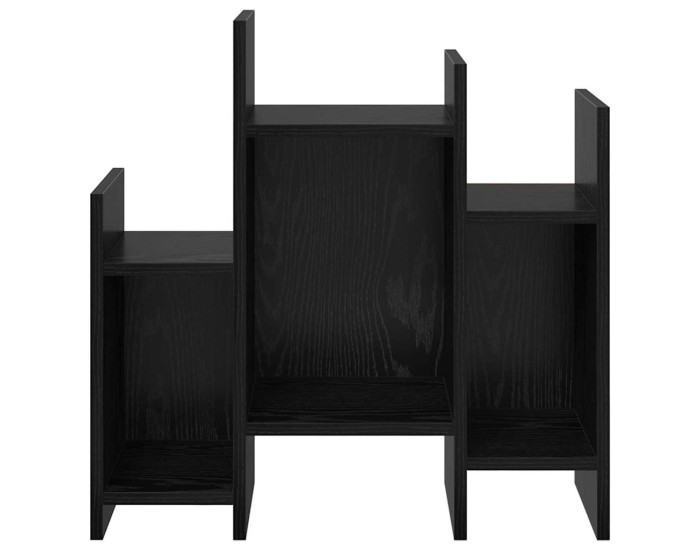 Sonata Dulap lateral Stejar Negru 60 x 26 x 60 cm Lemn prelucrat