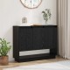 Sonata H Служебен шкаф Черен дъб 97 x 29 x 75 см Инженерно дърво
