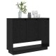 Sonata Bufet Stejar Negru 97 x 29 x 75 cm Lemn prelucrat