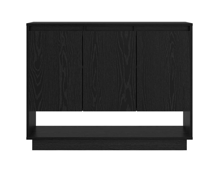 Sonata Bufet Stejar Negru 97 x 29 x 75 cm Lemn prelucrat