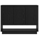 Sonata Bufet Stejar Negru 97 x 29 x 75 cm Lemn prelucrat