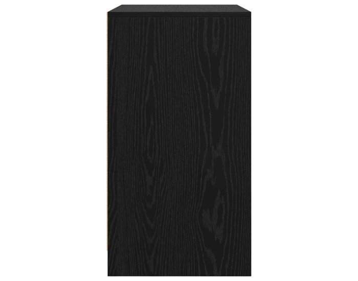 Sonata Bufet Negru 70 x 41 x 75 cm Lemn prelucrat