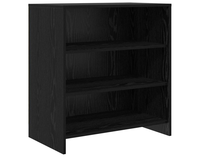 Sonata Bufet Negru 70 x 41 x 75 cm Lemn prelucrat