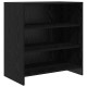Sonata Bufet Negru 70 x 41 x 75 cm Lemn prelucrat