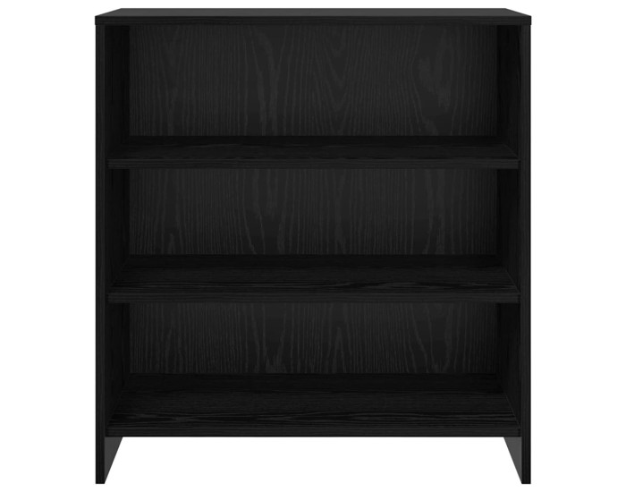 Sonata Bufet Negru 70 x 41 x 75 cm Lemn prelucrat