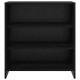 Sonata Bufet Negru 70 x 41 x 75 cm Lemn prelucrat