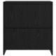 Sonata Bufet Stejar Negru 70 x 41 x 75 cm Lemn prelucrat