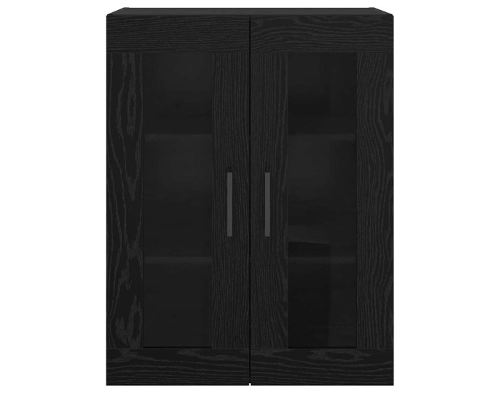 Sonata Dulap montat pe perete Stejar negru 69.5 x 34 x 90 cm